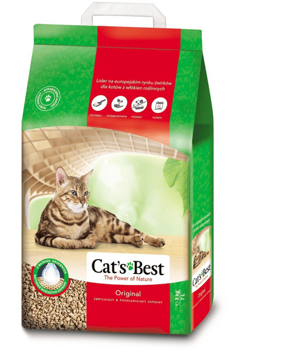 Cat's Best Original (Eco Plus), așternut din fibre de lemn