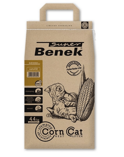Benek Super Corn Cat Golden, așternut din porumb fără parfum