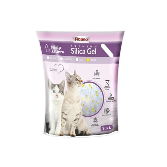 Figaro Silicat Gel, așternut igienic
