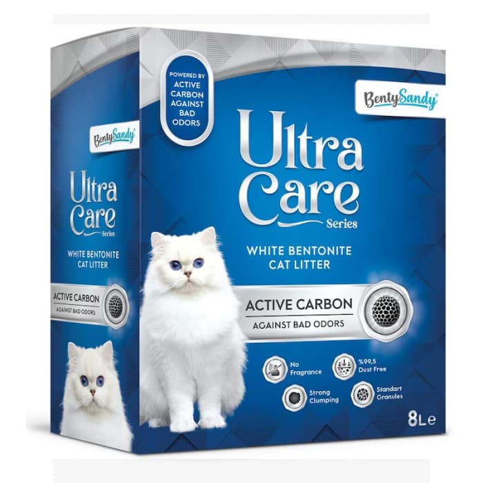 Ultra Care Carbon Activ, așternut igienic, 8 L