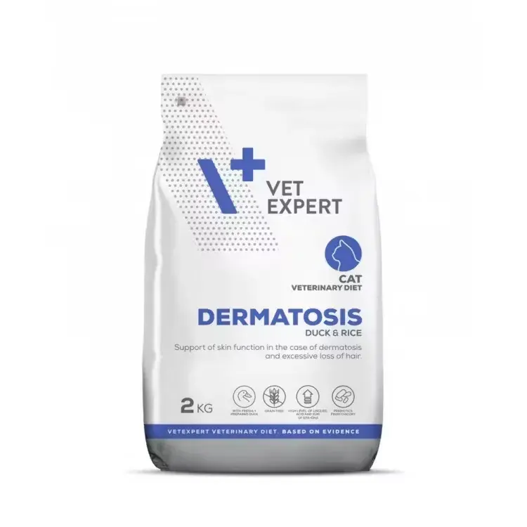 VetExpert 4T Dermatosis, hrană uscată dietetică, 2 kg