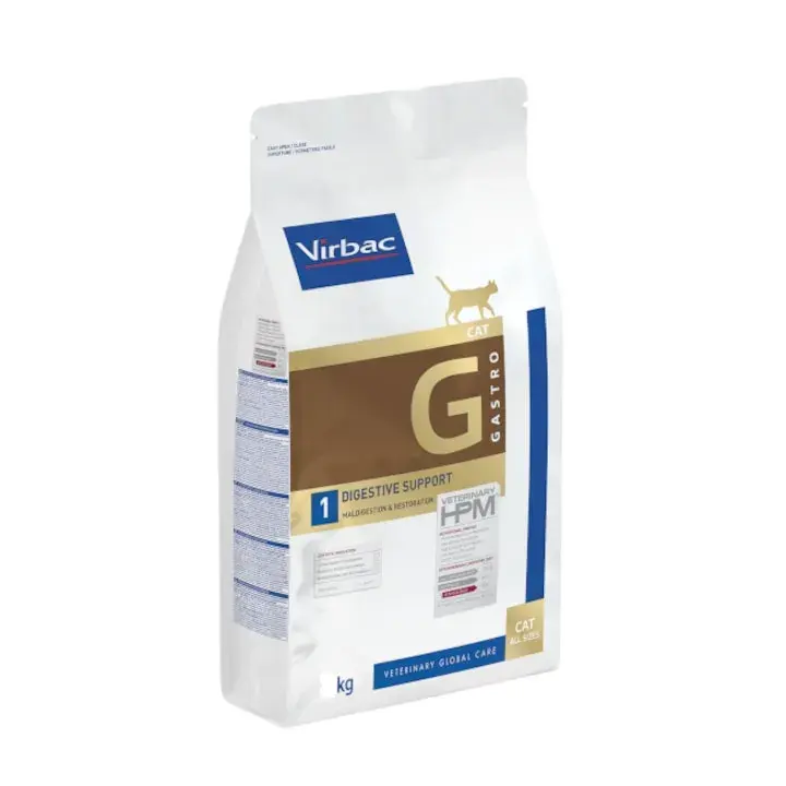 Virbac HPM G1 Digestive Support, hrană uscată dietetică, 1,5 kg