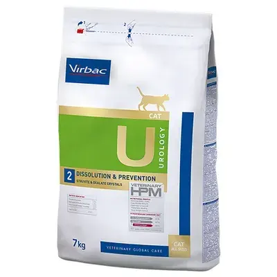 Virbac HPM U2 Urology Dissolution & Prevention, hrană uscată dietetică, 7 kg