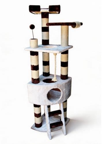 Pet Expert Cat Paradise, ansamblu de joacă, 40 × 40 × 155 cm