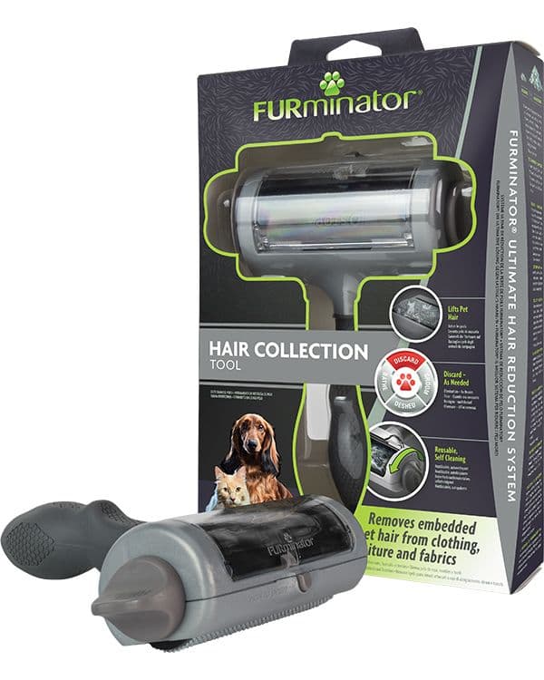 FURminator Hair Collection, perie pentru colectat părul de pe haine și mobilă
