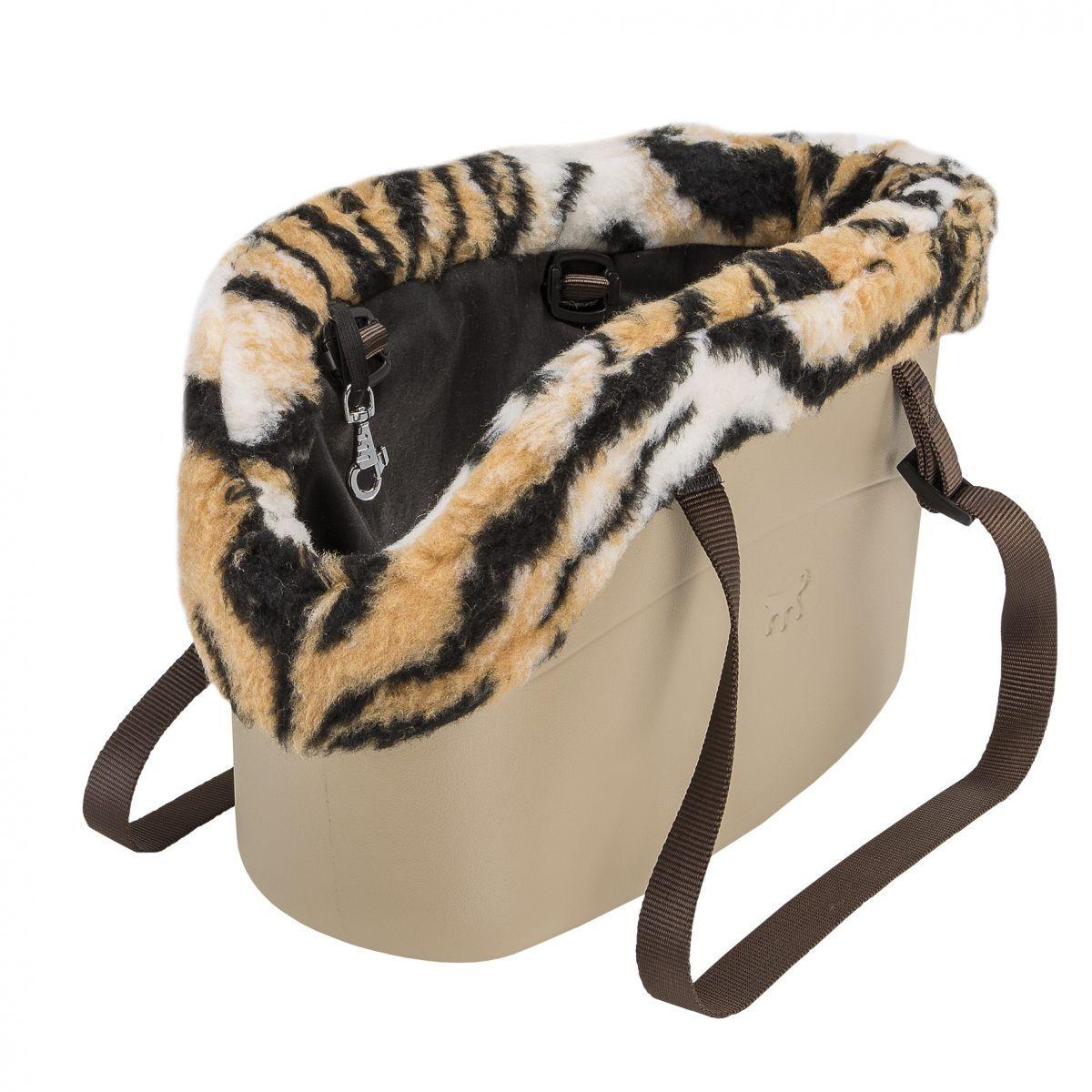 Ferplast With-Me Winter, geantă de transport, animal print, 43,5 × 21,5 × 27 cm