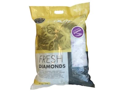 M-Pets Fresh Diamonds, nisip silicat cu lavandă, 15 L