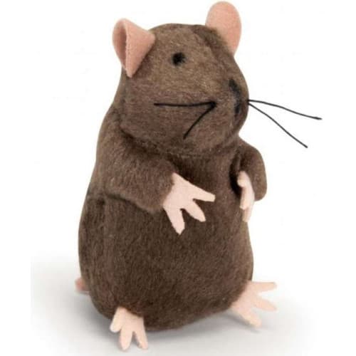 Camon cârtiță din pluș cu microcip, 8 cm